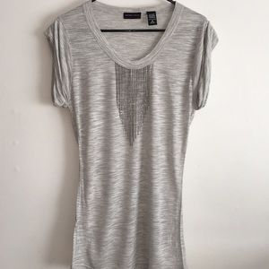 New York & Company Chain Blouse